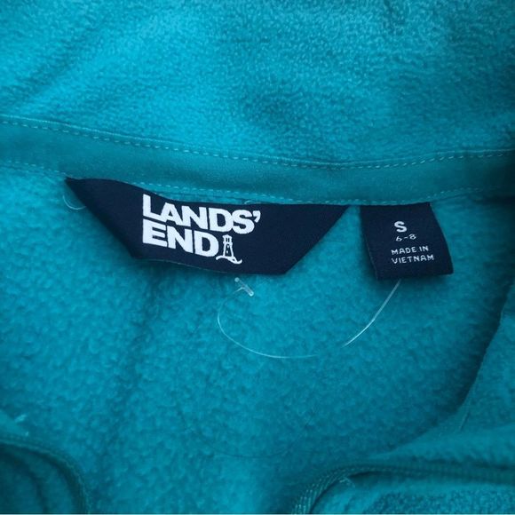 Lands End Lightweight 1/4 Zip Fleece Pullover - Picture 13 of 15